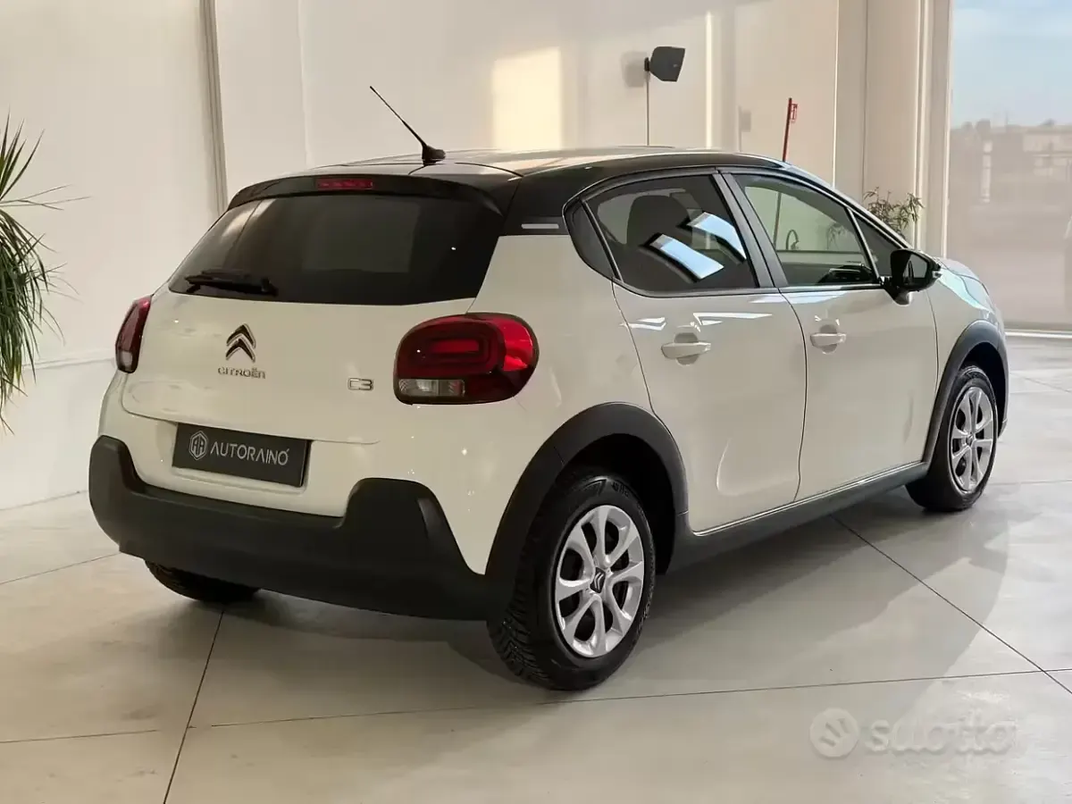 Usata Citroën C3 Feel 83 CV (61 kW) 2020 Bianco Utilitaria