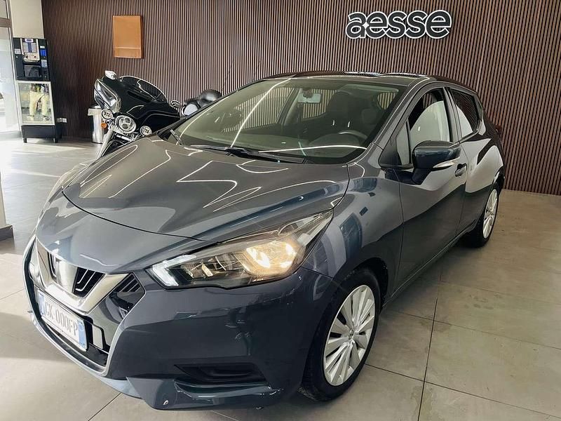 Grigio Usata 2022 Nissan Micra Acenta Due volumi | 11.900 € (Buon prezzo) - Immagine 1/4