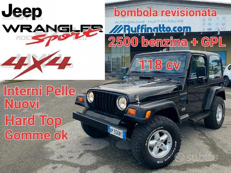 Nero Usata 1998 Jeep Wrangler SUV | 14.900 € - Immagine 1/4