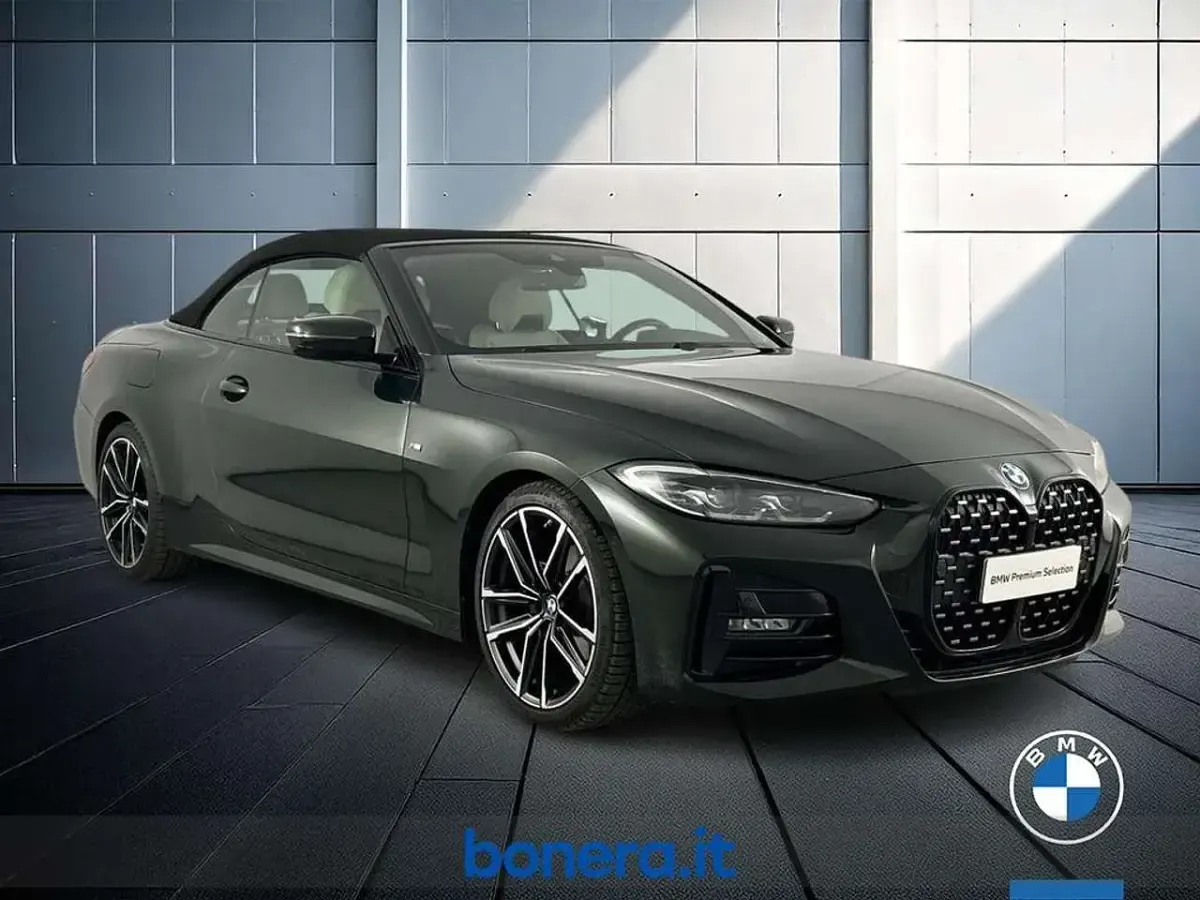 Brugt BMW 420 M Sport 190 HK (139 kW) 2022 Grøn Cabriolet