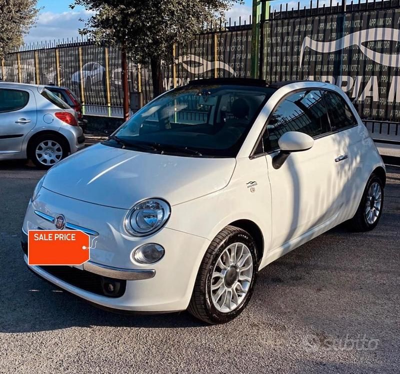 Usata Fiat 500 2021 Bianco Cabrio