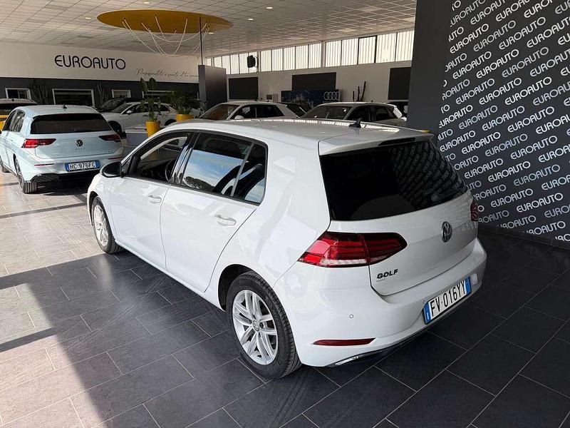 Usata VW Golf VII Business 116 CV (85 kW) 2019 Bianco Berlina