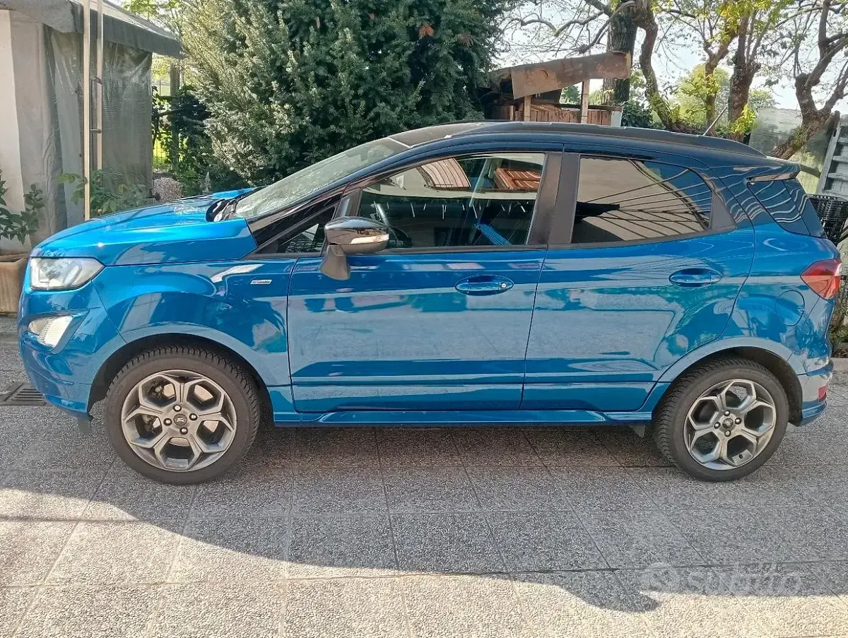 Usata Ford Ecosport 99 CV (72 kW) 2018 Bluazzurro SUV