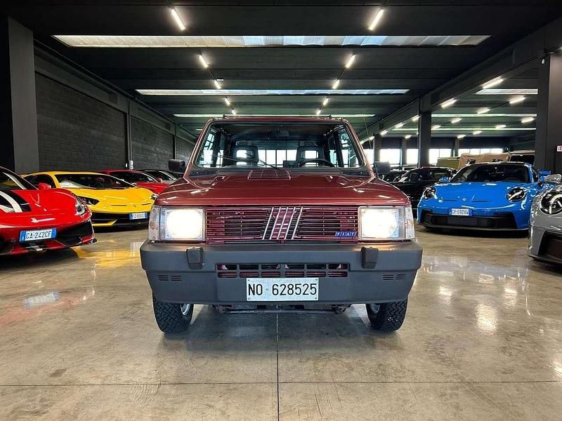 Usata Fiat Panda 4x4 50 CV (36 kW) 1988 Rosso Utilitaria