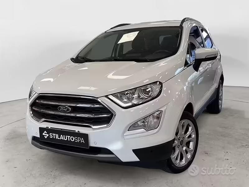 Usata Ford Ecosport Titanium 125 CV (91 kW) 2023 Bianco SUV