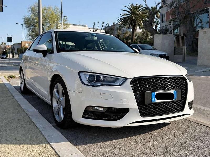 Usata Audi A3 Ambition 150 CV (110 kW) 2013 Bianco Berlina