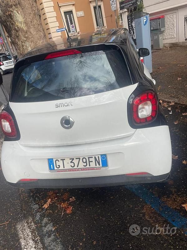 Usata Smart ForFour 2018 Bianco Utilitaria