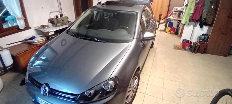 Usata VW Golf VI 110 CV (80 kW) 2009 Grigio Utilitaria