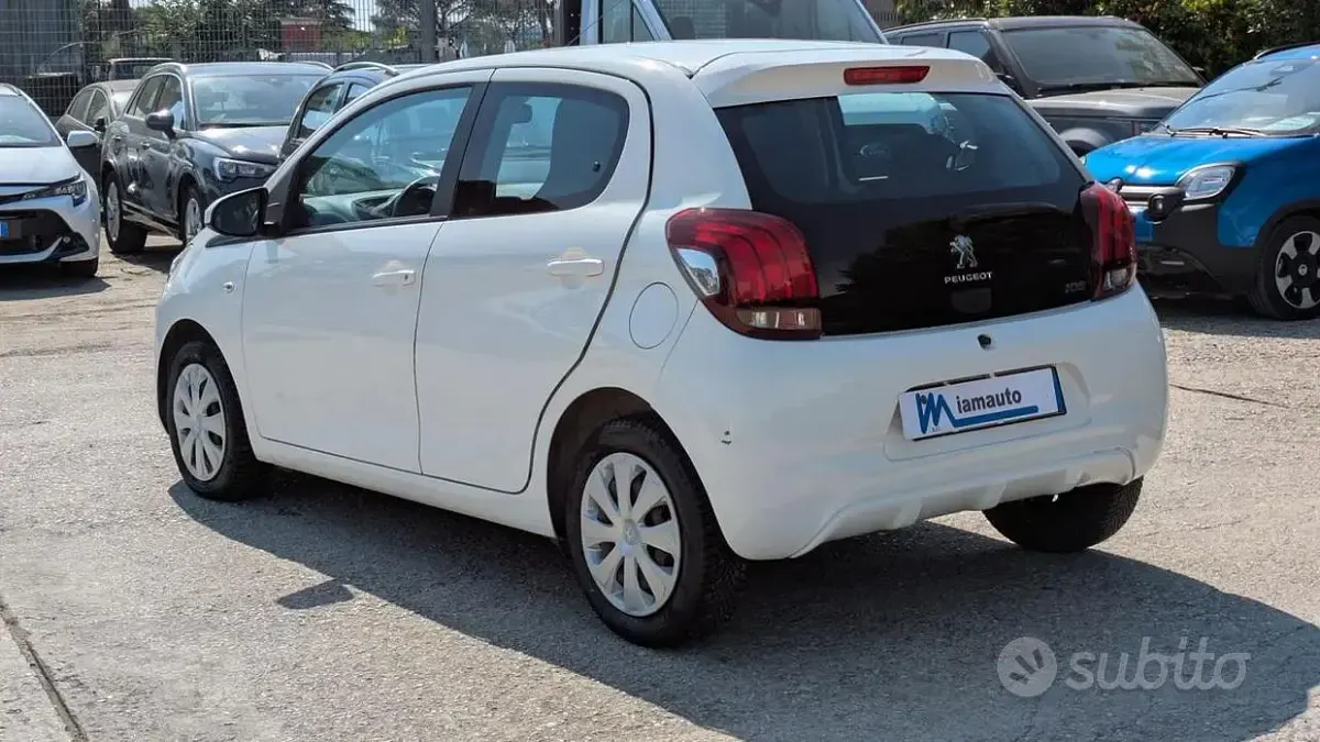 Usata Peugeot 108 69 CV (50 kW) 2016 Bianco Berlina