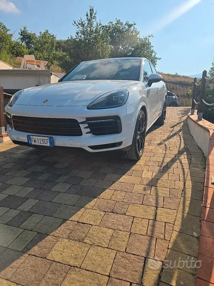 Usata Porsche Cayenne Sport 340 CV (250 kW) 2019 Bianco SUV
