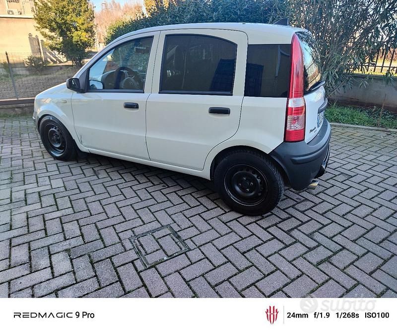 Usata Fiat Panda 54 CV (39 kW) 2007 Bianco Utilitaria