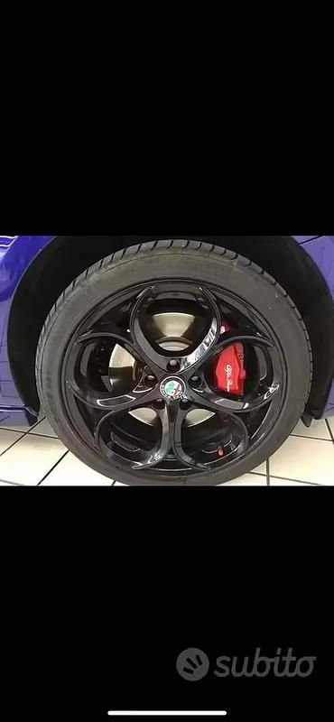 Usata Alfa Romeo Giulietta 120 CV (88 kW) 2018 Blu Utilitaria