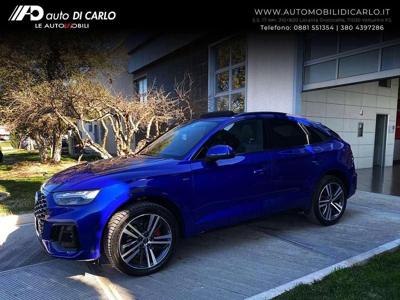 Usata Audi Q5 S-Line 204 CV (150 kW) 2024 Blu SUV