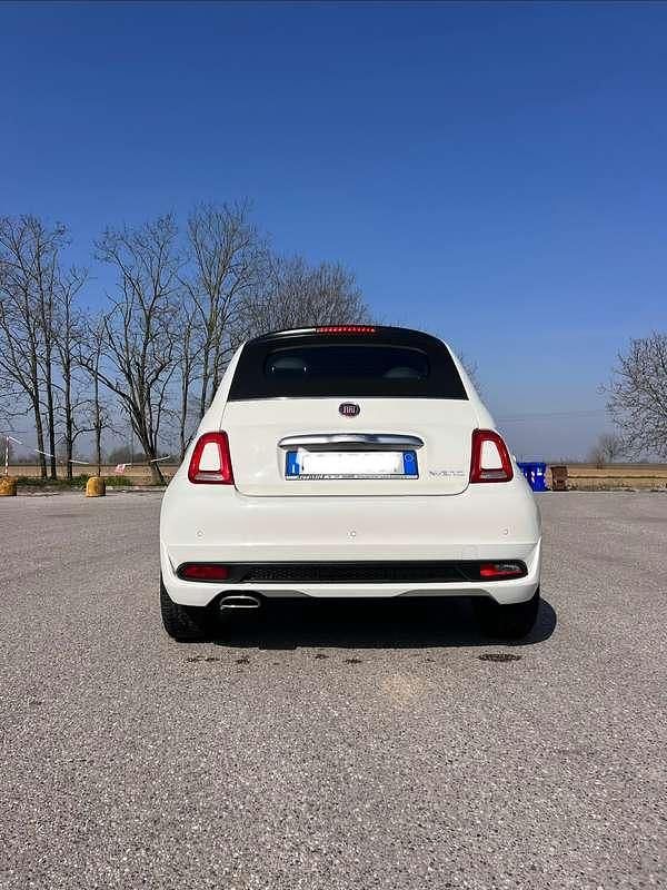 Usata Fiat 500C Sport 69 CV (50 kW) 2021 Bianco Cabrio