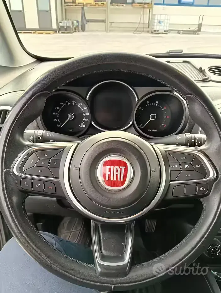 Usata Fiat 500L Cross 95 CV (69 kW) 2017 Grigio Monovolume