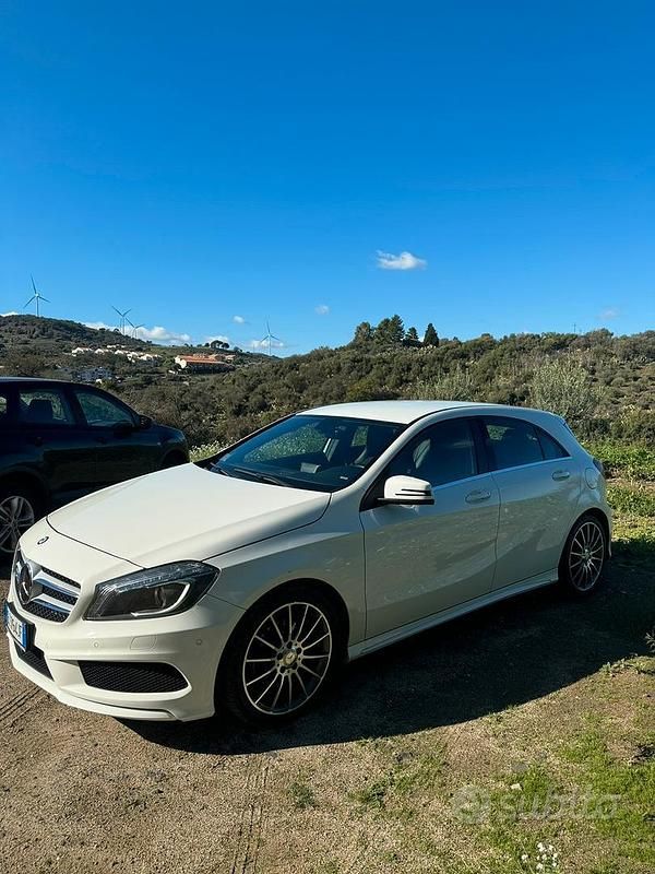 Usata Mercedes A180 Premium 2015 Bianco Berlina
