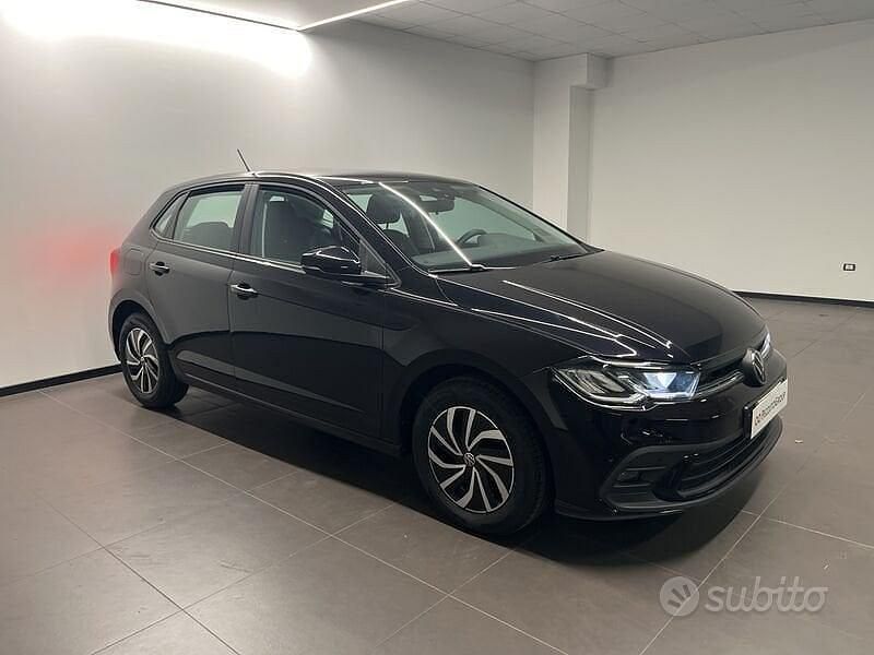 Usata VW Polo 80 CV (58 kW) 2022 Nero Berlina