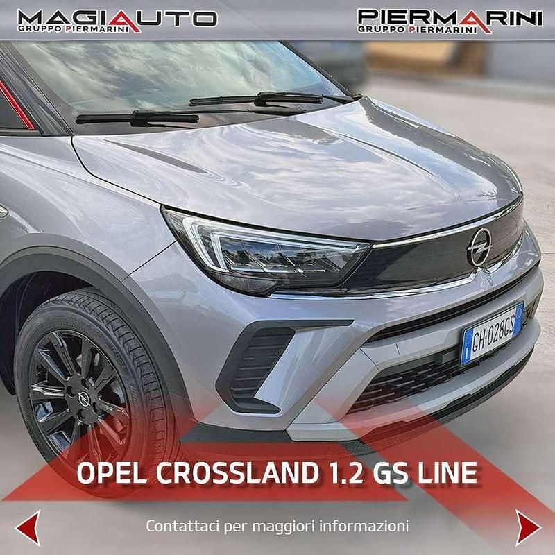 Usata Opel Crossland X GS Line 83 CV (61 kW) 2021 Grigio SUV