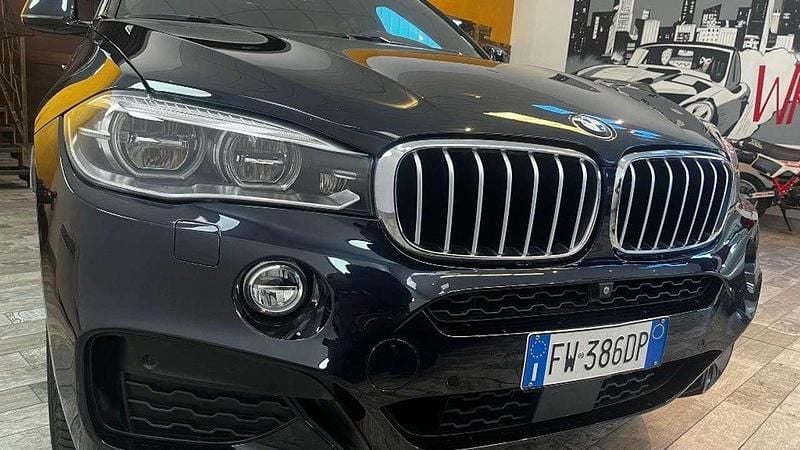 Usata BMW X6 M Sport 313 CV (230 kW) 2019 Blu SUV
