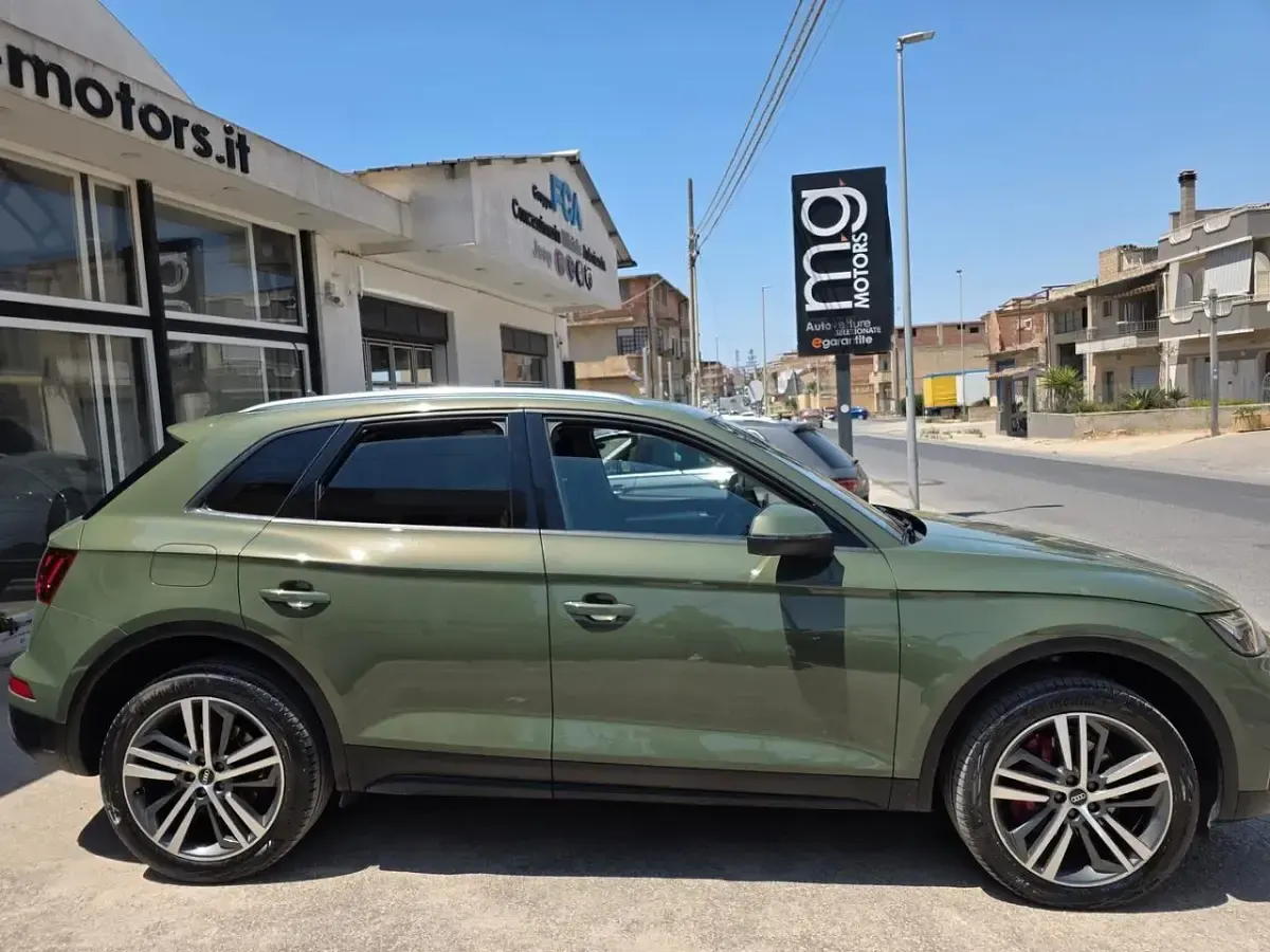 Usata Audi Q5 Advanced Plus 203 CV (149 kW) 2021 Verde SUV