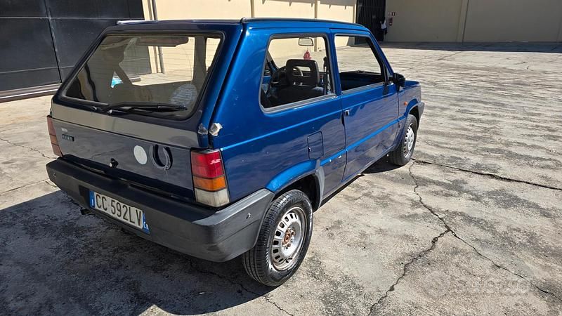 Usata Fiat Panda 54 CV (39 kW) 2003 Blu Utilitaria