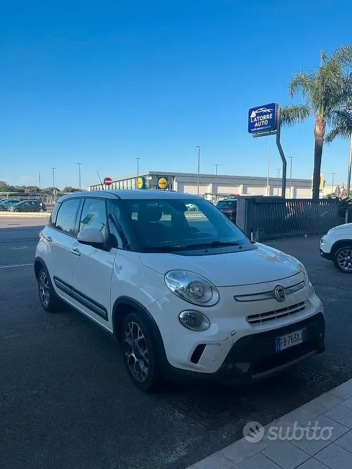 Usata Fiat 500L 85 CV (62 kW) 2015 Bianco Monovolume