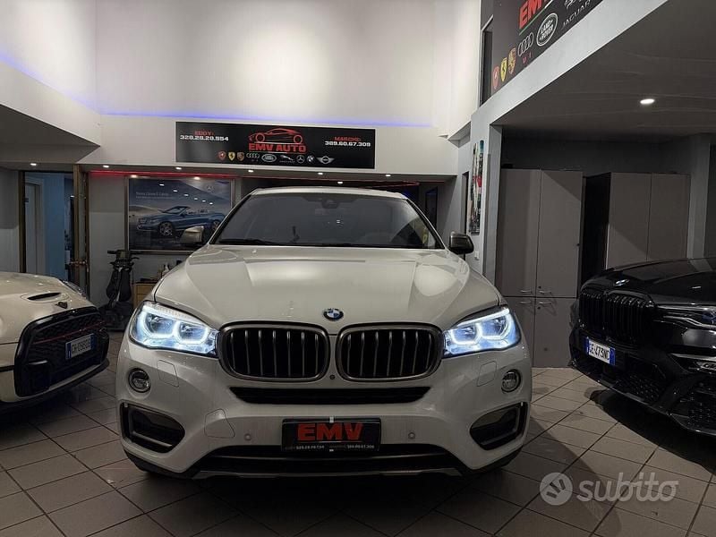 Usata BMW X6 Sport Line 249 CV (183 kW) 2017 Bianco SUV