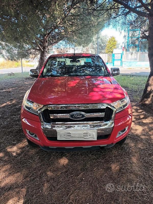 Usata Ford Ranger 2017 Rosso Pick-up