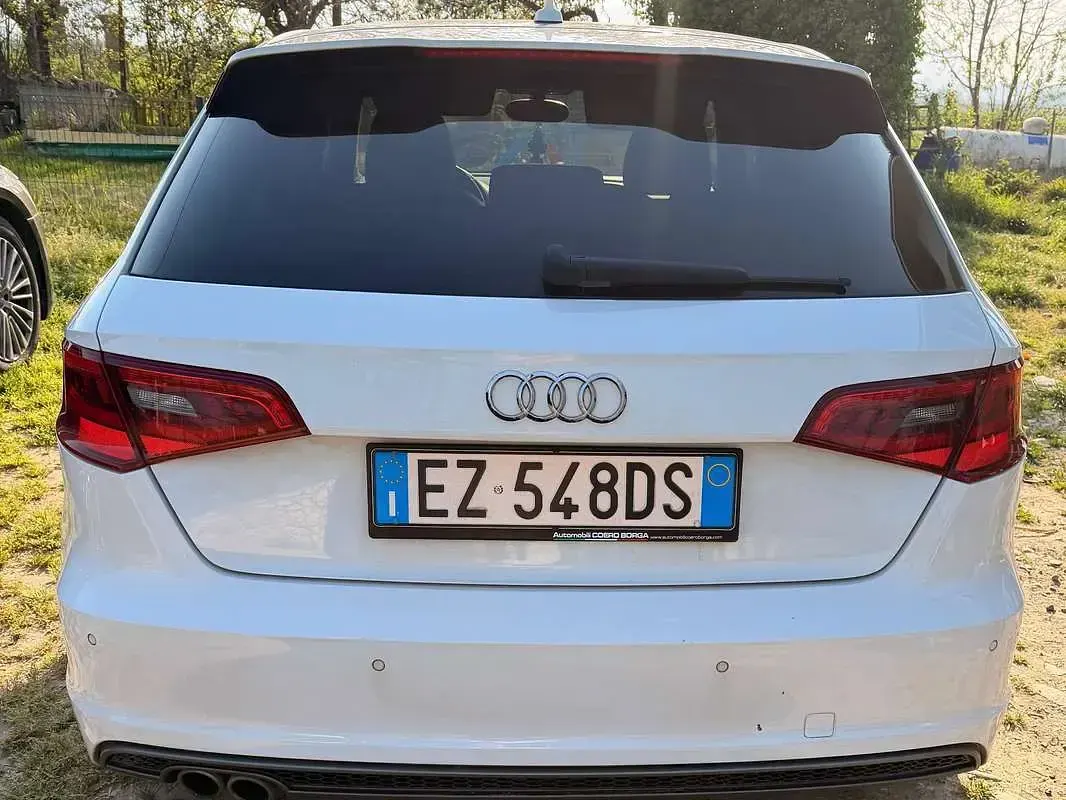 Usata Audi A3 Ambiente 150 CV (110 kW) 2015 Bianco Berlina