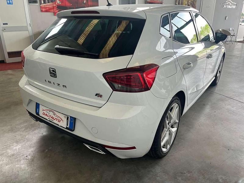 Usata Seat Ibiza FR 95 CV (69 kW) 2018 Bianco metallizzato Utilitaria