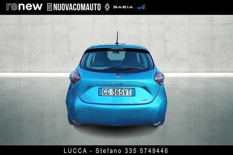 Usata Renault Zoe Zen 100 kW (136 CV) 2021 Blu Utilitaria