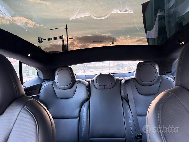 Usata Tesla Model S Plaid 14 kW (20 CV) 2021 Blu Utilitaria