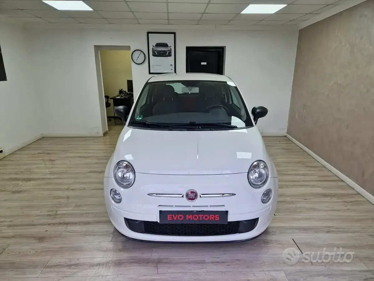 Käytetty Fiat 500 69 HP (50 kW) 2009 Valkoinen Avoauto