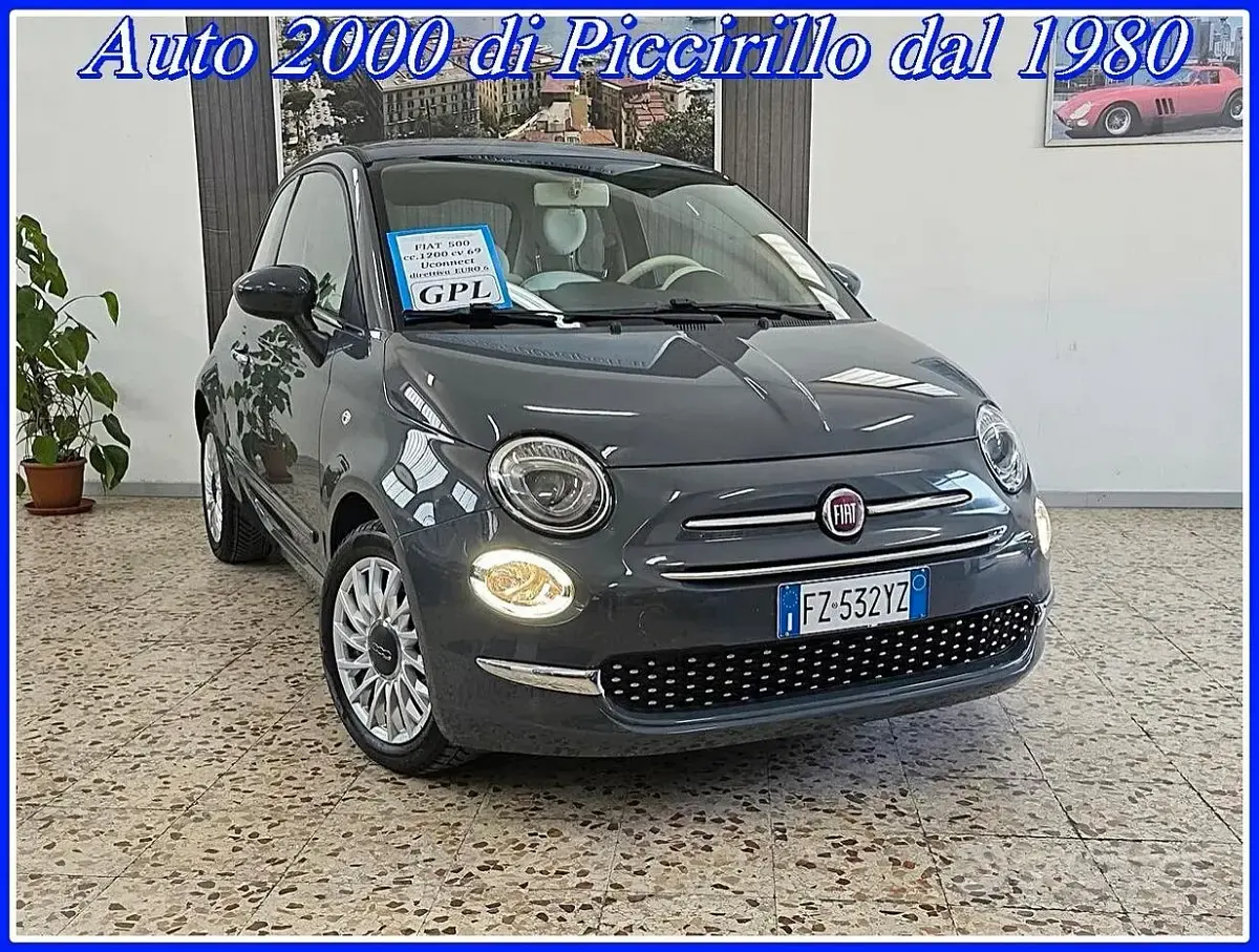 Usata Fiat 500 Lounge 69 CV (50 kW) 2020 Grigio Berlina
