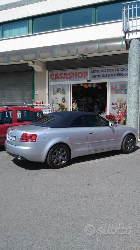 Usata Audi A4 Cabriolet 131 CV (96 kW) 2007 Grigio Cabrio