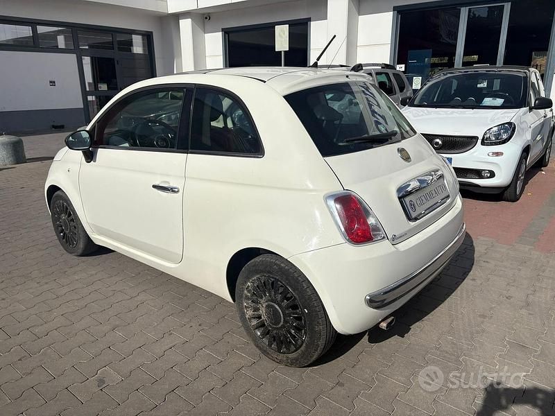 Usata Fiat 500 69 CV (50 kW) 2011 Bianco Berlina