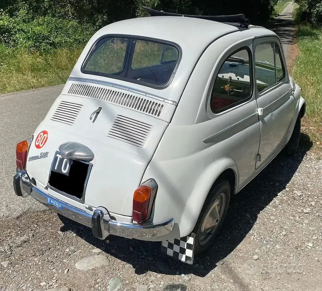 Usata Fiat Cinquecento 1960 Bianco Utilitaria