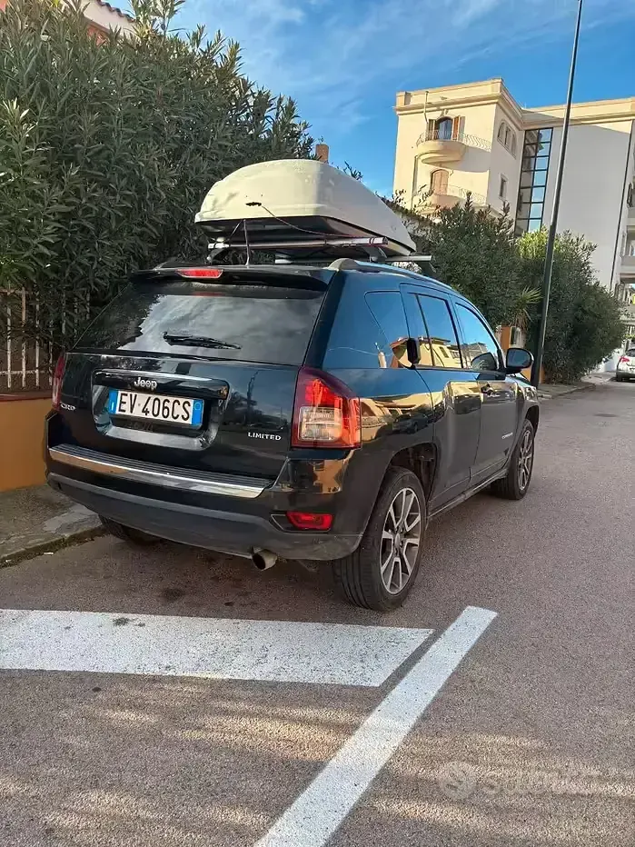 Usata Jeep Compass 163 CV (119 kW) 2014 Nero SUV