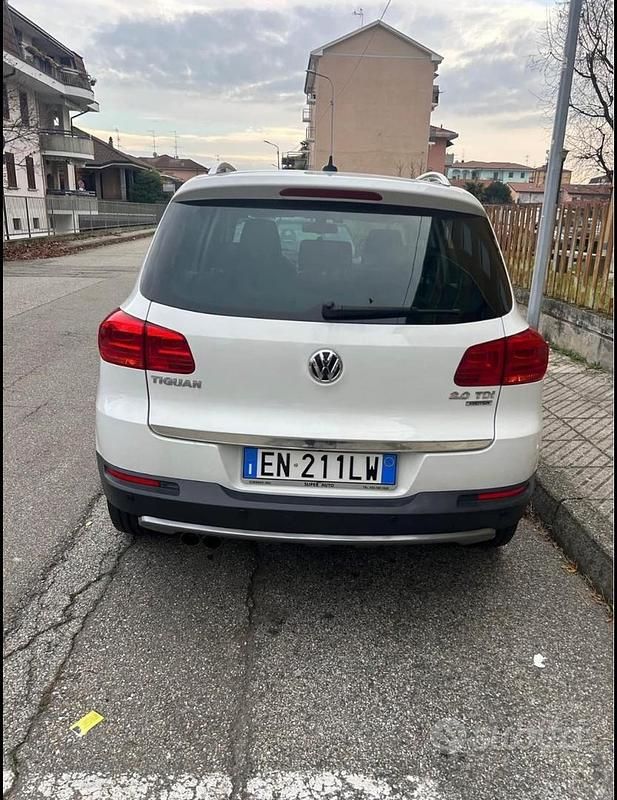 Usata VW Tiguan 140 CV (102 kW) 2014 Bianco SUV