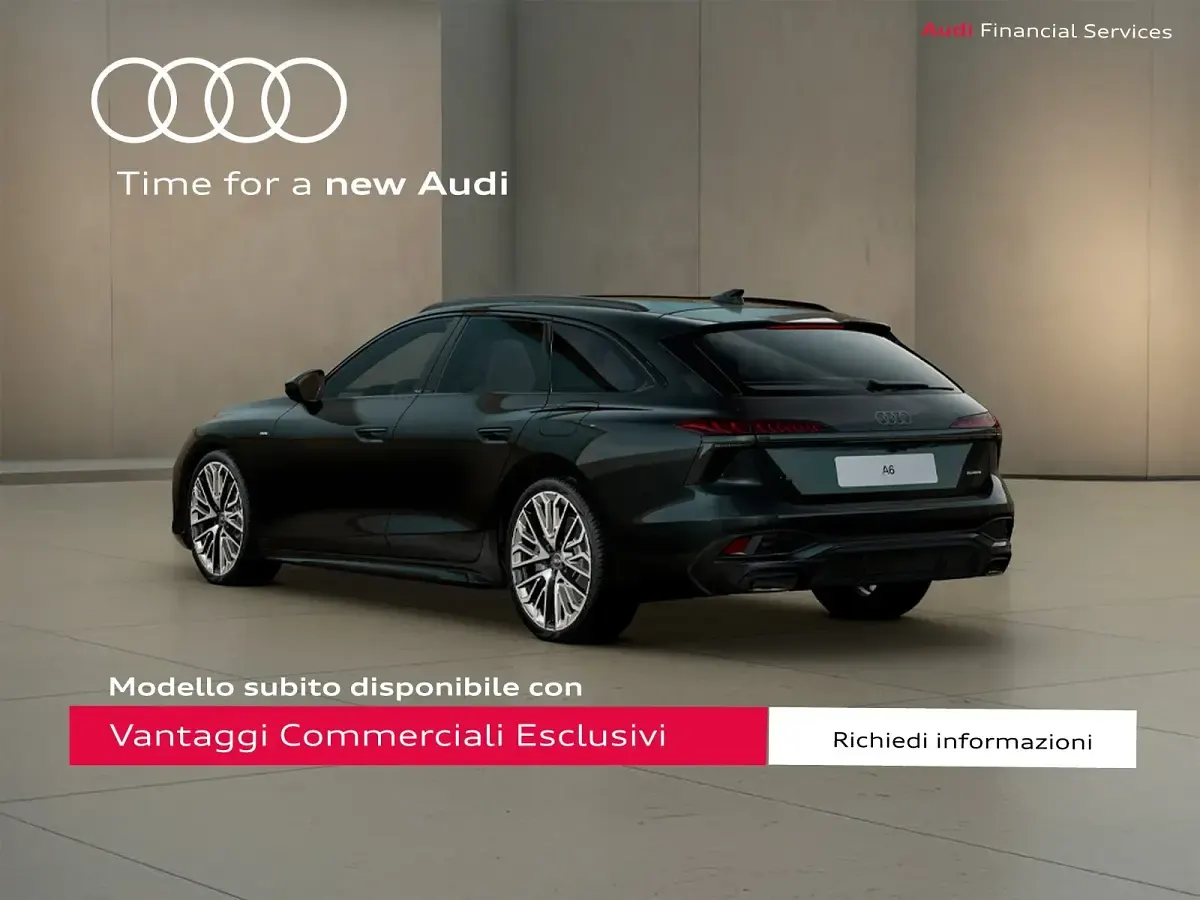 Nuova Audi A6 S-Line 299 CV (219 kW) 2026 Verde Station wagon