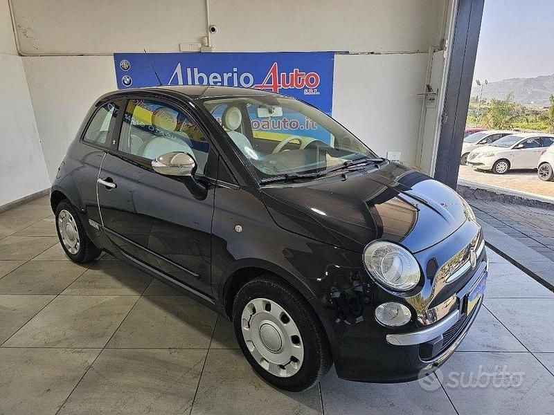 Usata Fiat 500 Pop 69 CV (50 kW) 2009 Nero Cabrio