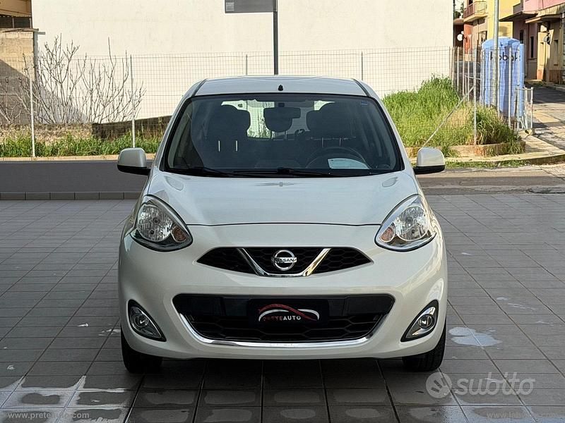 Usata Nissan Micra Acenta 80 CV (58 kW) 2017 Bianco Utilitaria
