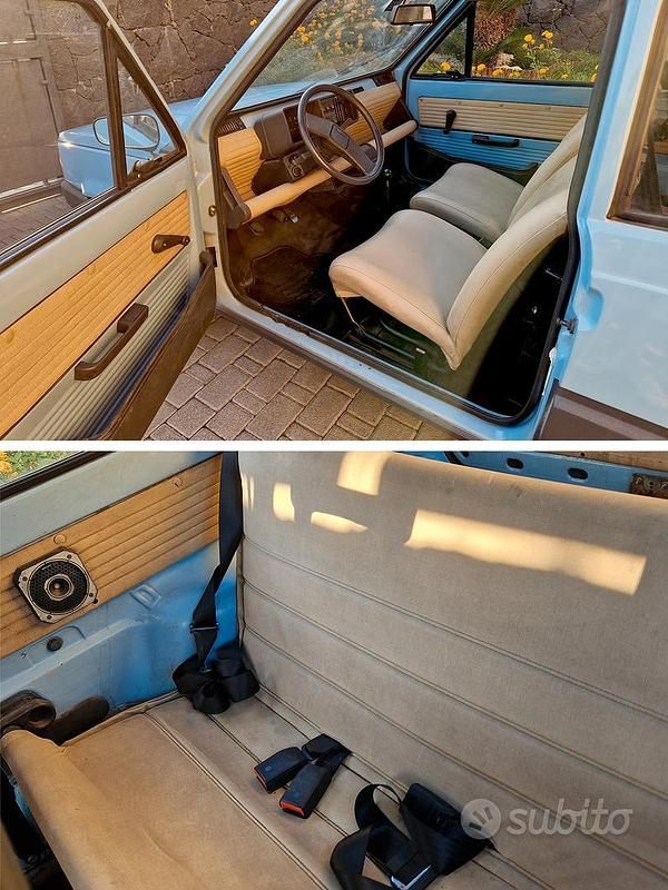 Usata Fiat Panda 30 CV (22 kW) 1981 Blu Utilitaria