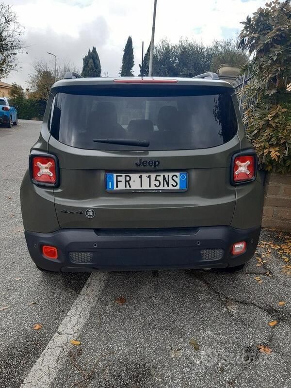 Usata Jeep Renegade 140 CV (102 kW) 2018 Verde SUV