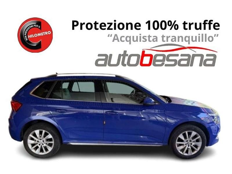 Blu/azzurro Usata 2023 Skoda Kamiq Style SUV | 16.497 € (Super prezzo) - Immagine 1/4