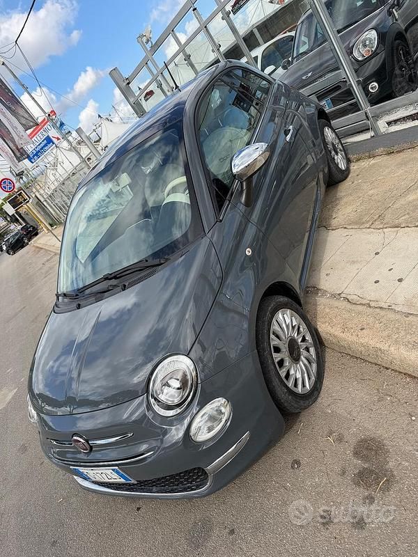 Usata Fiat 500 Lounge 69 CV (50 kW) 2017 Grigio Berlina