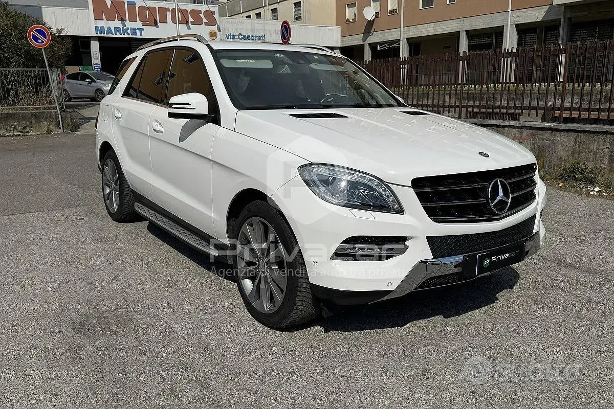 Usata Mercedes ML250 Premium 204 CV (150 kW) 2015 Bianco SUV