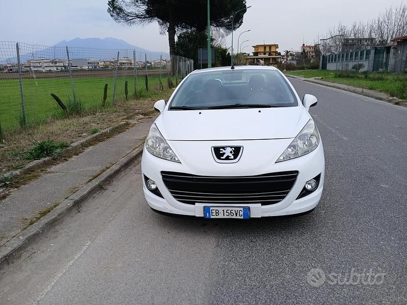 Usata Peugeot 207 CC 120 CV (88 kW) 2010 Bianco Cabrio