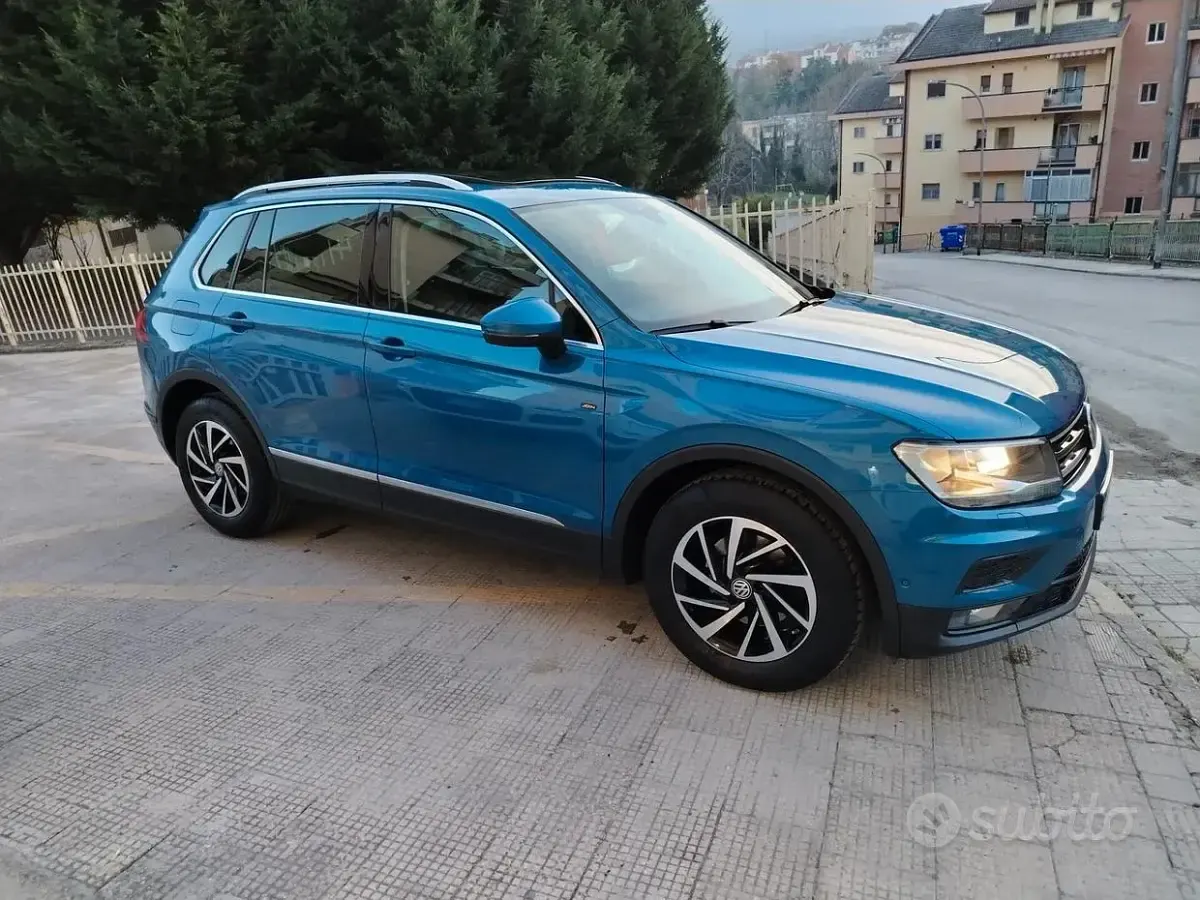 Usata VW Tiguan Join 150 CV (110 kW) 2018 Blu SUV