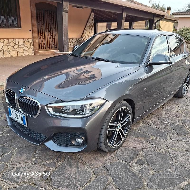 Usata BMW 116 M Sport 2017 Grigio Utilitaria